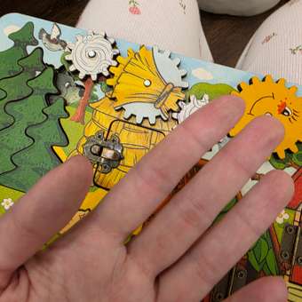 Игрушка Нескучные игры бизиборд: отзыв пользователя Детский Мир