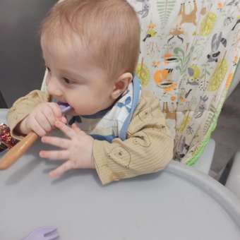 Нагрудник 2 шт Эскимо: отзыв пользователя Детский Мир