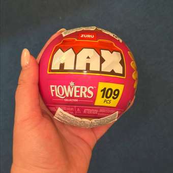 Конструктор Zuru Max Flowers (1 цветок) Серия 1 167 дет.: отзыв пользователя Детский Мир