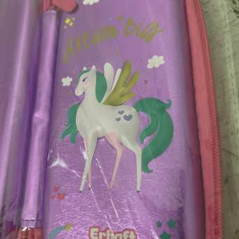 Пенал книжка Erhaft Единорожек: отзыв пользователя Детский Мир