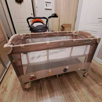 Манеж-кровать Babyton Dreamy Brown: отзыв пользователя ДетМир