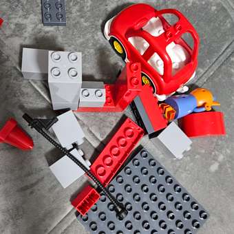 Конструктор Полесье Папа на заправочной станции 28 дет.: отзыв пользователя Детский Мир