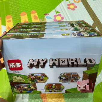 Конструктор BalaToys MyWorld Деревня жителей 803 дет.: отзыв пользователя Детский Мир