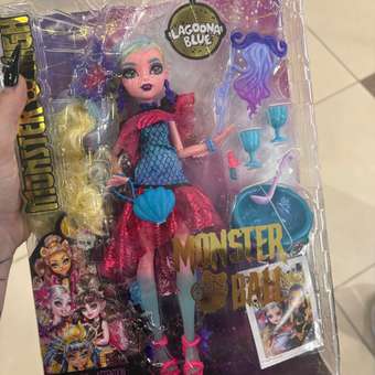 Кукла модельная Monster High Monster Ball Лагуна: отзыв пользователя Детский Мир