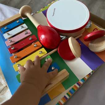 Игрушка музыкальная Kids Harmony бубен, маракас, ксилофон: отзыв пользователя ДетМир