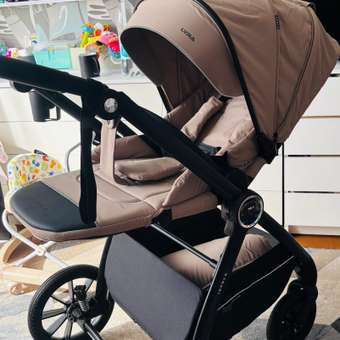 Коляска прогулочная JOVOLA Lyra бежевый: отзыв пользователя Детский Мир