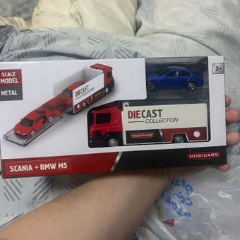 Автовоз Mobicaro Scania M5 1:64: отзыв пользователя ДетМир