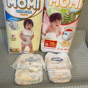 Трусики Momi Ultra Care XL (12-20 кг) 38 шт.: отзыв пользователя Детский Мир