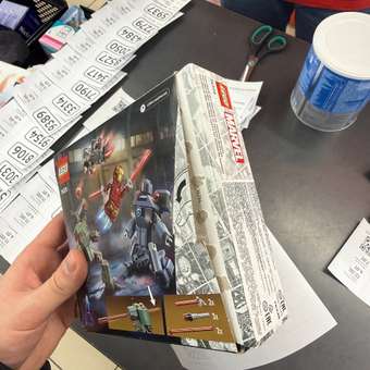 Конструктор LEGO Marvel Super Heroes Iron Man and War Machine 204 дет.: отзыв пользователя Детский Мир