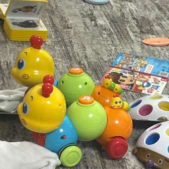Игрушка BabyGo Забавная гусеница: отзыв пользователя ДетМир
