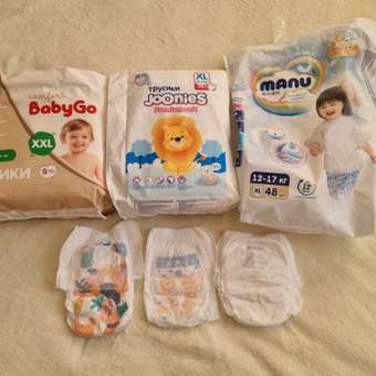 Трусики Joonies Premium Soft XL (12-17 кг) 38 шт.: отзыв пользователя ДетМир