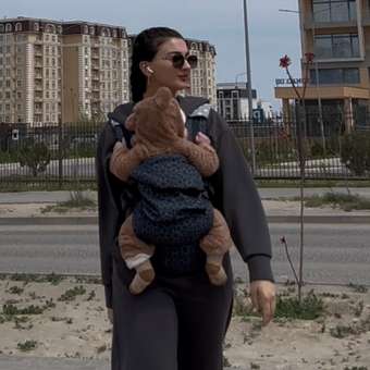 Рюкзак-кенгуру Babyton Слинг Синий: отзыв пользователя Детский Мир