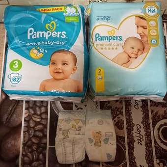 Подгузники Pampers Active Baby-Dry 3 (6-10 кг) 82 шт.: отзыв пользователя ДетМир