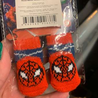 Носки для животных Triol Disney Marvel Человек-паук S 12231030: отзыв пользователя. Зоомагазин Зоозавр