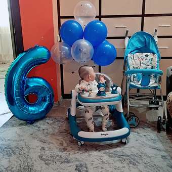 Ходунки BabyGo EasyWalk Blue синий: отзыв пользователя Детский Мир