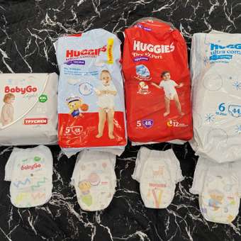 Трусики BabyGo ультратонкие 6 (16+кг) 32 шт.: отзыв пользователя Детский Мир