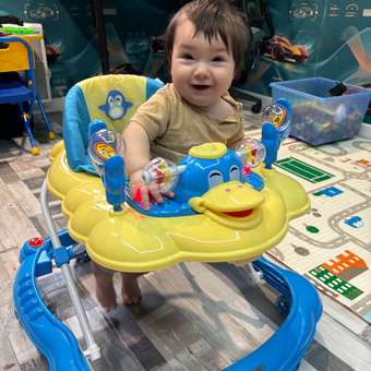 Ходунки Babyton Quack Blue+Beige голубой: отзыв пользователя ДетМир