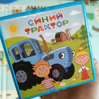 Игрушка УМка кубики Синий трактор Кубик: отзыв пользователя Детский Мир