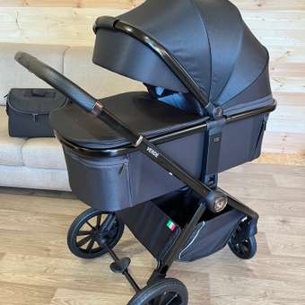Коляска 3в1 Sweet Baby Verde Dark Grey (Black Glossy) серый: отзыв пользователя Детский Мир