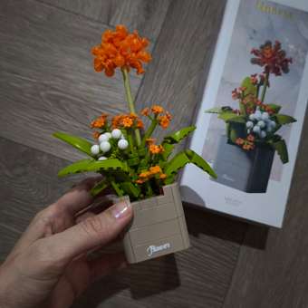 Конструктор Лилия 330 дет.: отзыв пользователя Детский Мир