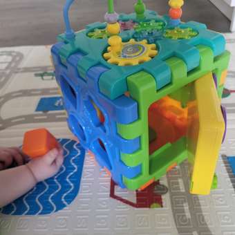 Игрушка SHARKTOYS бизиборд: отзыв пользователя Детский Мир