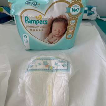 Подгузники Pampers Premium Care 0 (1,5-2,5 кг) 22 шт.: отзыв пользователя ДетМир