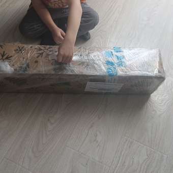 Новогодняя елка Золотая сказка искусственная 180 см с инеем и шишками: отзыв пользователя Детский Мир