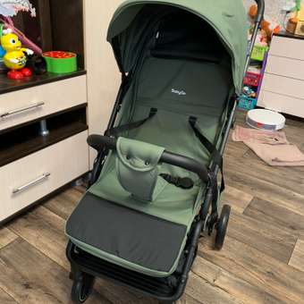 Коляска прогулочная BabyGo Roady Plus зеленый: отзыв пользователя Детский Мир