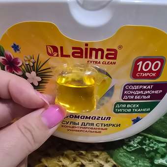 Капсулы для стирки Лайма 100 шт.: отзыв пользователя Детский Мир