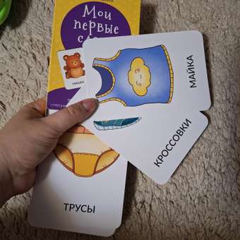 Набор карточек БимБиМон Мои первые слова: отзыв пользователя Детский Мир
