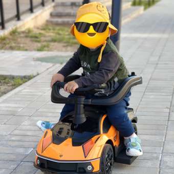 Пушкар BabyCare Lamborghini оранжевый: отзыв пользователя Детский Мир