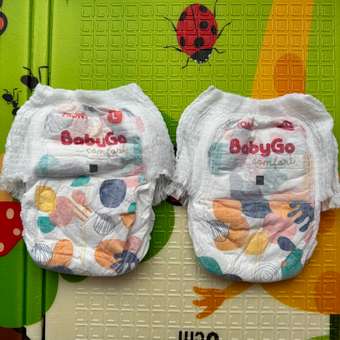 Трусики BabyGo Comfort L (9-14 кг) 44 шт.: отзыв пользователя Детский Мир