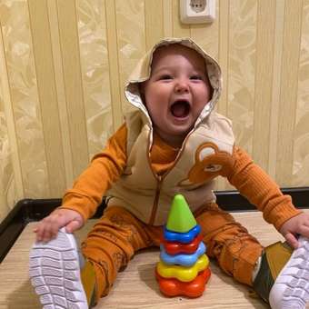 Игрушка Karolinatoys пирамидка: отзыв пользователя Детский Мир