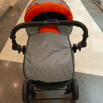 Коляска трансформер Babyton Pillo Grey-Orange: отзыв пользователя ДетМир