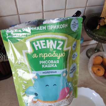 Каша молочная Heinz рисовая 180г с 4месяцев: отзыв пользователя ДетМир