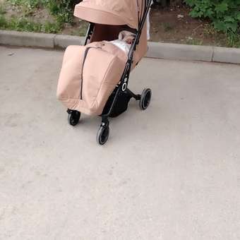 Коляска прогулочная BabyGo Roady Plus коричневый: отзыв пользователя Детский Мир