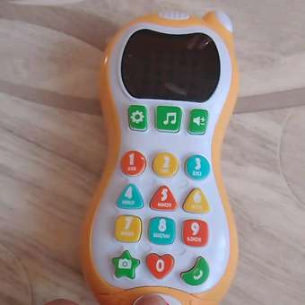 Игрушка УМка телефон Чебурашка Телефон: отзыв пользователя Детский Мир