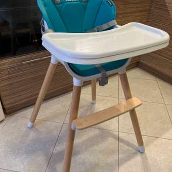 Стульчик для кормления Babyton Woody Turquoise трансформер: отзыв пользователя ДетМир