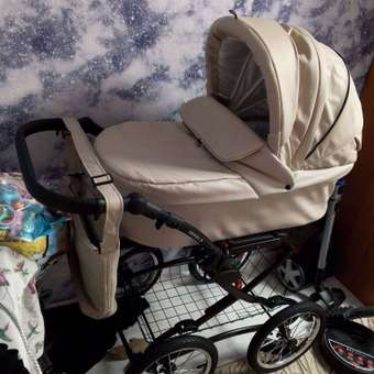 Коляска 2в1 JOVOLA Tessa Classic Eco Plus 14 02 бежевый: отзыв пользователя Детский Мир