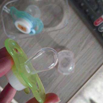 Пустышка BabyGo силикон ортодонтическая от 6 мес. 2 шт.: отзыв пользователя Детский Мир