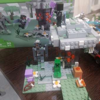 Конструктор LEGO Minecraft Бледный сад 243 дет.: отзыв пользователя Детский Мир