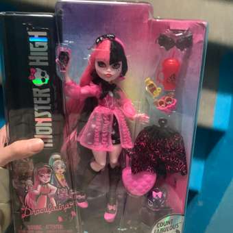 Кукла модельная Monster High Draculaura: отзыв пользователя ДетМир
