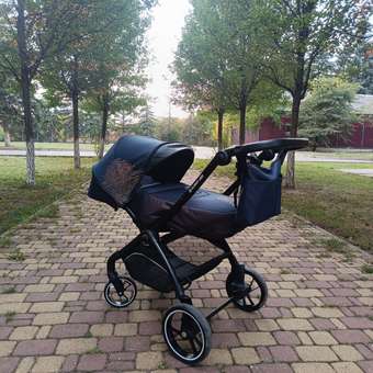 Коляска прогулочная Olsson Jazz Dark Blue синий: отзыв пользователя Детский Мир