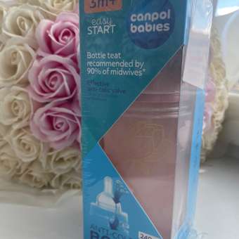 Бутылочка Canpol Babies 240 мл 1 шт. в ассортименте: отзыв пользователя Детский Мир