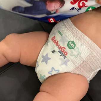 Трусики BabyGo ночные 6 (16+ кг) 26 шт.: отзыв пользователя ДетМир