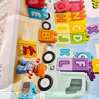 Конструктор LEGO DUPLO Алфавит Грузовик 36 дет.: отзыв пользователя Детский Мир