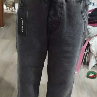 Джинсы-трубы утепленные СИНЯЯ МОДА: отзыв пользователя Детский Мир