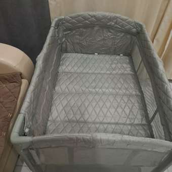 Манеж кровать Happy Baby Wilson зеленый: отзыв пользователя Детский Мир