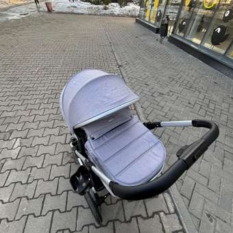 Коляска трансформер MOWbaby Jasper 3в1, silver grey серый: отзыв пользователя Детский Мир