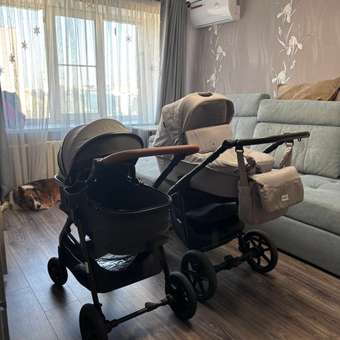Коляска 2в1 Babyton Sandy Grey серый: отзыв пользователя ДетМир